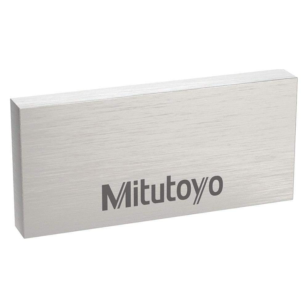 Mitutoyo Rectangular Gauge Block: Rectangular, 3 in Nominal Size, 4 microinch Tolerance 611203-531 - 1 Each