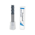 JIANXING 8mm 4-Flute Carbide Square End Mill, 60mm OAL, 1 Pc