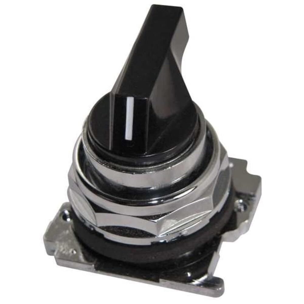 Eaton 10250T3023 Selector Switch With Cap, 30mm, 3 Positions, Lever Selector Type