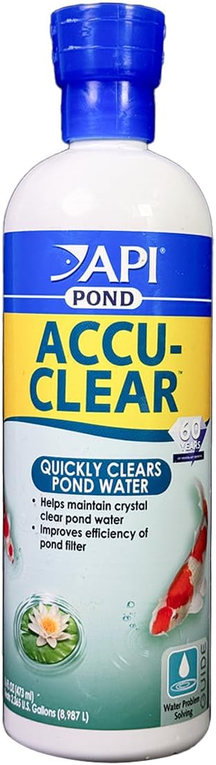 Pond ACCU-Clear (16 fl oz) Water Clarifier - Improves Filter Efficiency