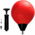 Heavy-Duty Punching Bag Replacement – Desktop, Pedestal & Floor, No Stand | Updated with Universal Adapter for