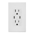 Leviton Decora 18W USB-C Wall Outlet, 15A TR Receptacle UCC15-W White