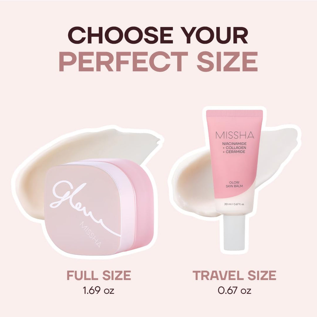 Glow Skin Balm Travel Size 4-in-1 Primer Cream 0.68 oz