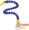 Joywayus 1/4PT Thread Adjustable Magnetic Base Round Nozzle Coolant Oil Water Hose Pipe Acetal Copolymer