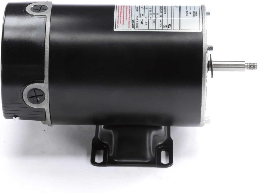 A.O. Smith BN25V1 1 HP, 3450 RPM, 1 Speed, 115 Volts, 12 Amps, 1 Service Factor, 48Y Frame, PSC, ODP Enclosure, Rigid Base Pool Motor