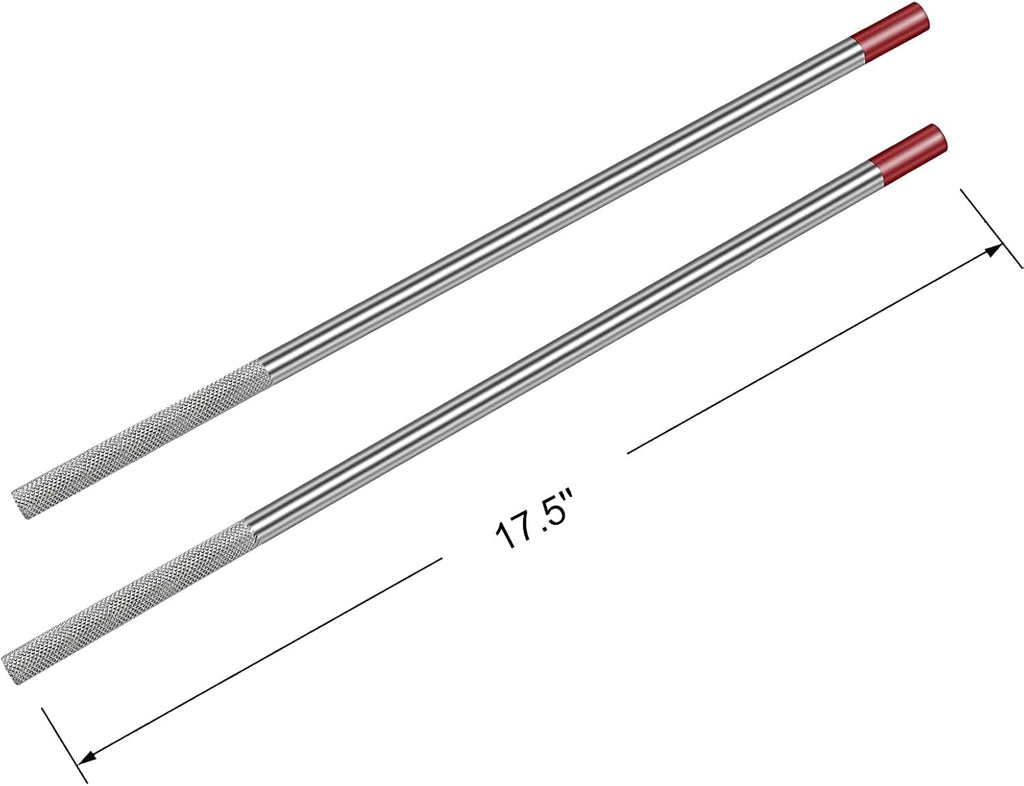 Premium 2Pcs Winding Bars with Non-Slip Handle 1/2’’ in Diameter X 17.5’’ in Length,Used for Garage Door Torsion Spring