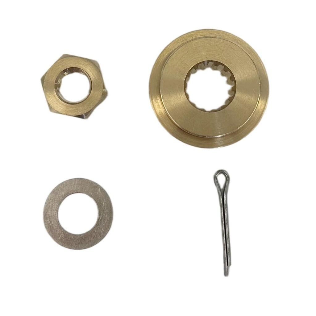 COPKINGO Propeller Installation Hardware Kit for Tohatsu Outboard 9.9HP-20HP 362-64231-0 Prop Hardware Kit fit Mercury/OMC/Johnson/Evinrude Engine Included Thrust Holder/Washer/Nut/Cotter Pin