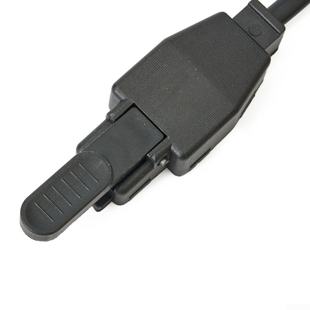 2-Pack TIG Torch Switch with 10cm Pre-Welded Cable, Replacement for WP-17 WP-20 WP-26 Torches, Easy Connect Black