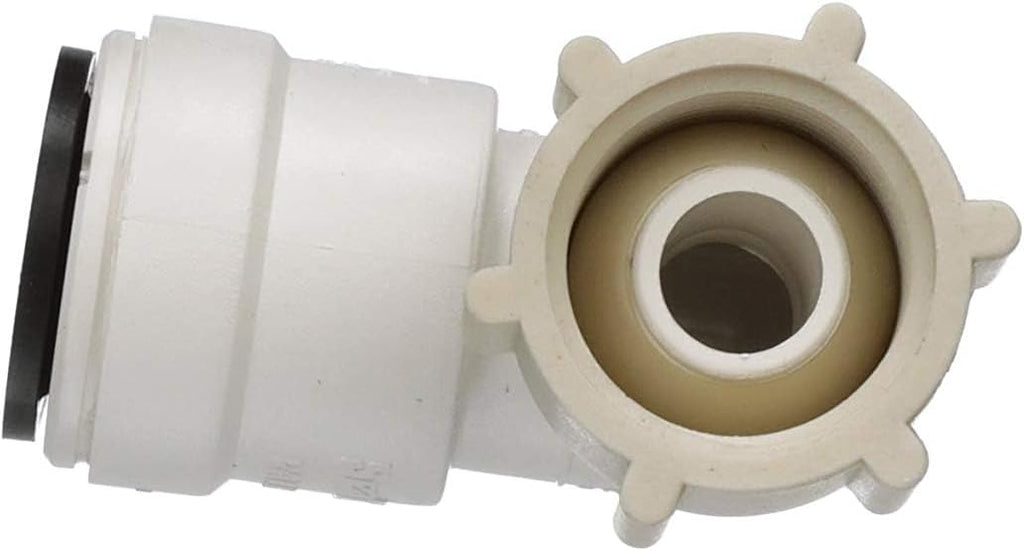 Watts AquaLock Push-to-Connect Female Swivel Elbow 1/2" CTS x 1/2" NPS