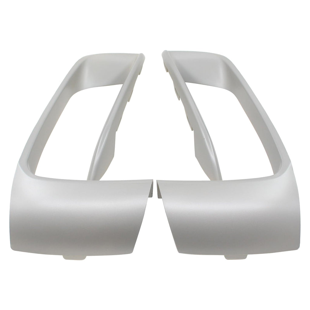 Front Driver and Passenger Side Bumper Trim Molding for BMW
