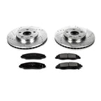 PowerStop Z23 Performance Brake Pad & Rotor Kit Front K4721
