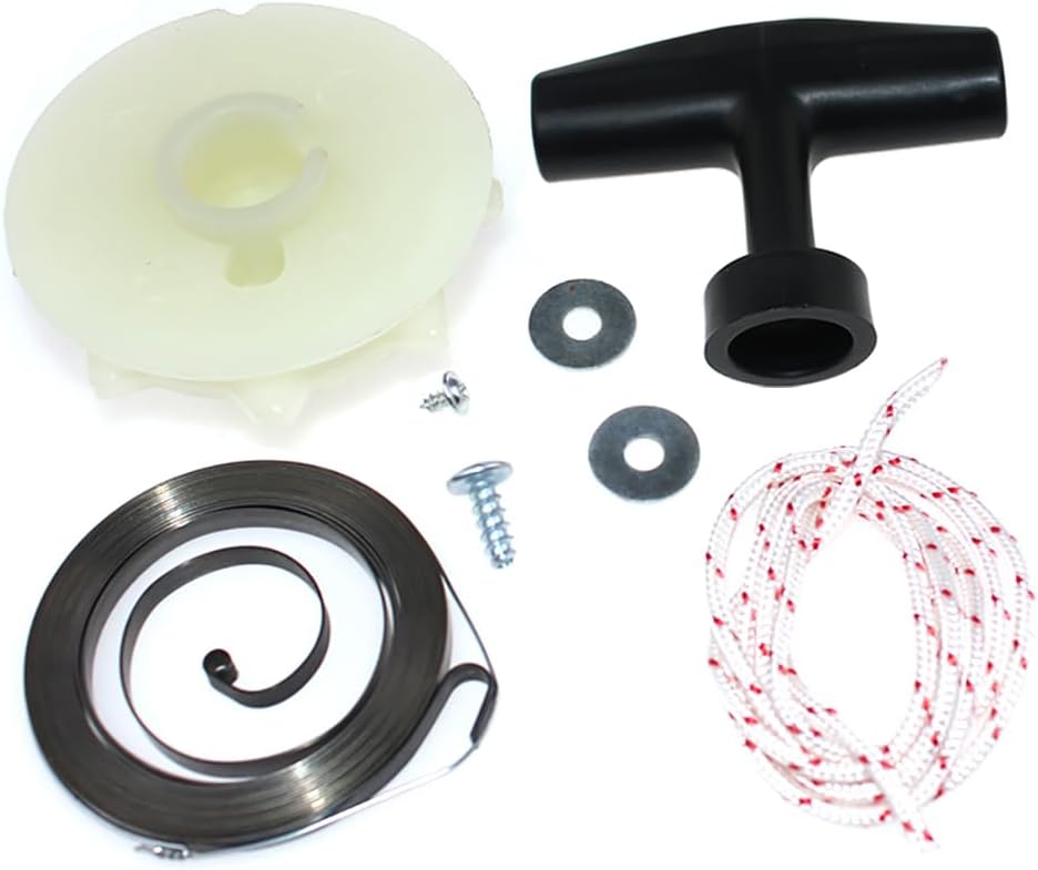 Recoil Starter Kit for Poulan 1900 1950 1975 2025 2050 2055 2075 2150 2155 2175 2250 2350 2375 2450 2550 2555FLW BH2160 BH2660 S1634 S1838LE SM4018 PPB1634LE