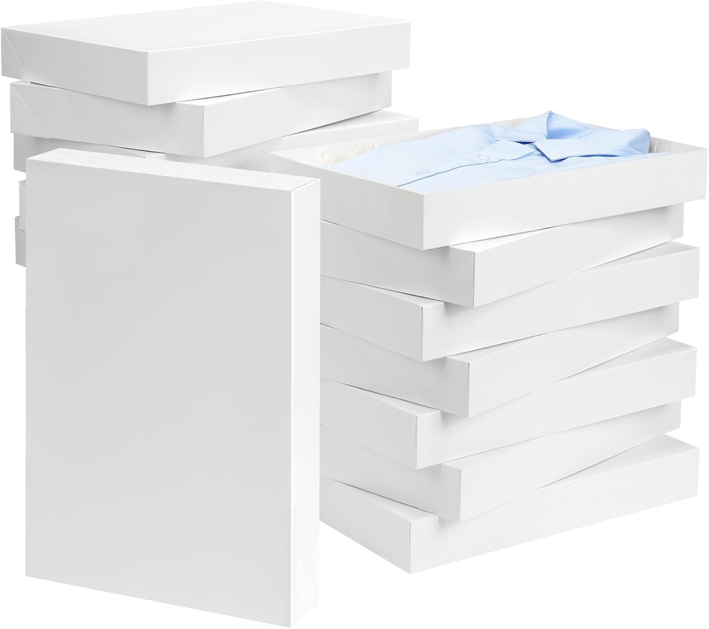 16pcs Gift Boxes with Lids for Presents,14x9.5x2in Robe Boxes
