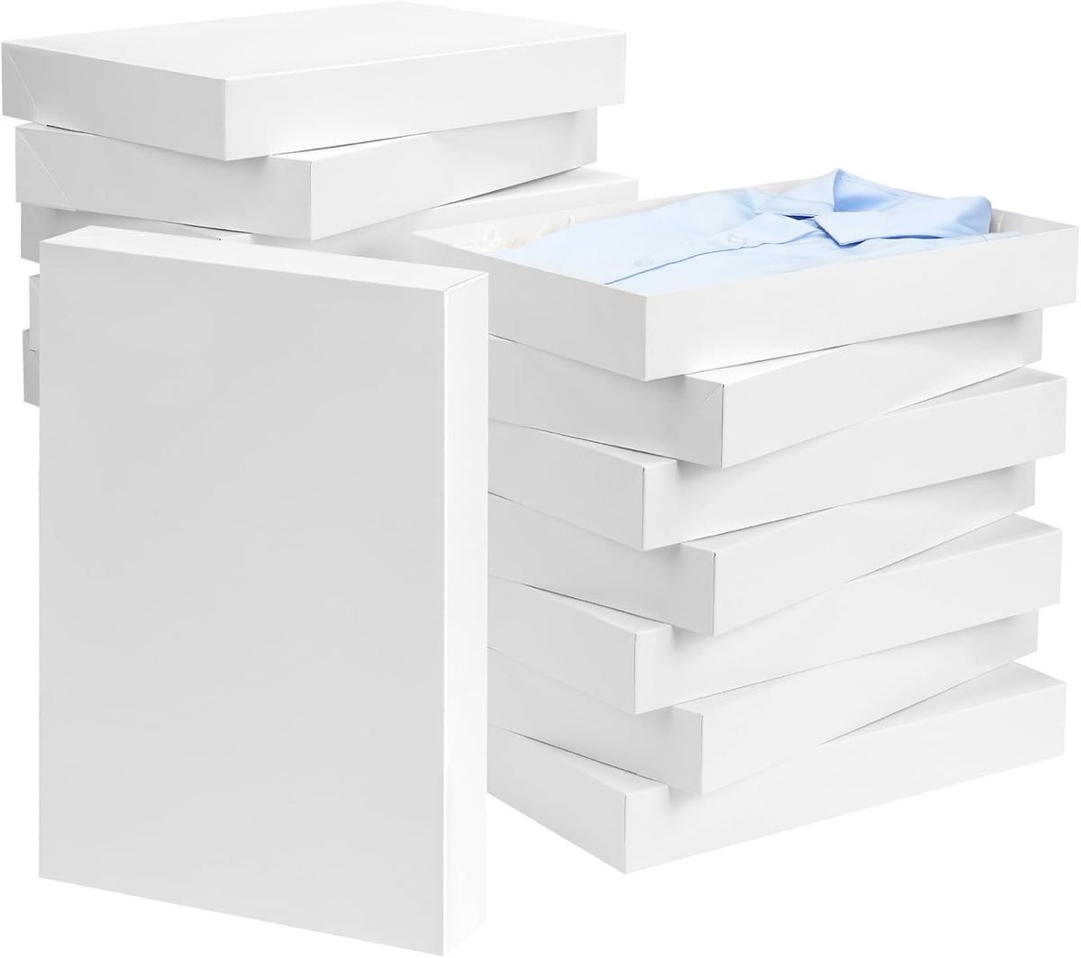 16pcs Gift Boxes with Lids for Presents,14x9.5x2in Robe Boxes