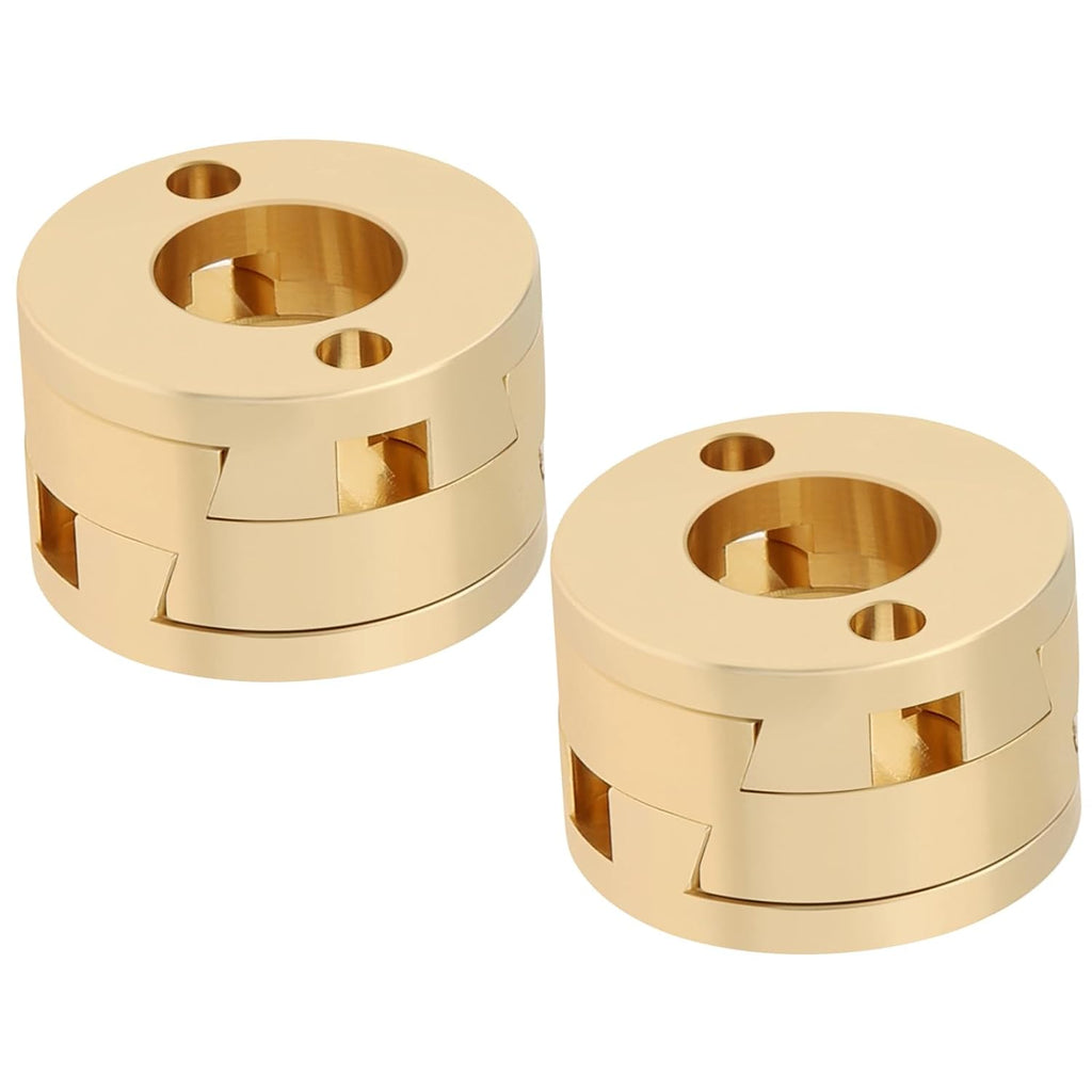 2 Pack Oldham Coupling Couplers Compatible with VzBot/BLV/and Other 3D Printer Z axis T8 Lead Screw Hotbed