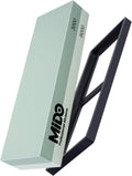 Knife Sharpening Stone 2 Side Grit 3000/8000 Whetstone knife Sharpener Stone with Non-Slip Rubber Base, Kitchen
