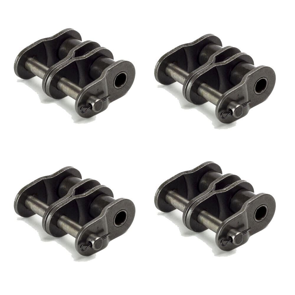 Jeremywell 80-2 Double Strand Roller Chain Offset Link (4PCS)