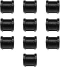 GeilSpace 10 Pack coupling, Malleable Iron Pipe Fittings (1/2", Black)