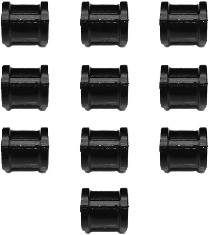 GeilSpace 10 Pack coupling, Malleable Iron Pipe Fittings (1/2", Black)