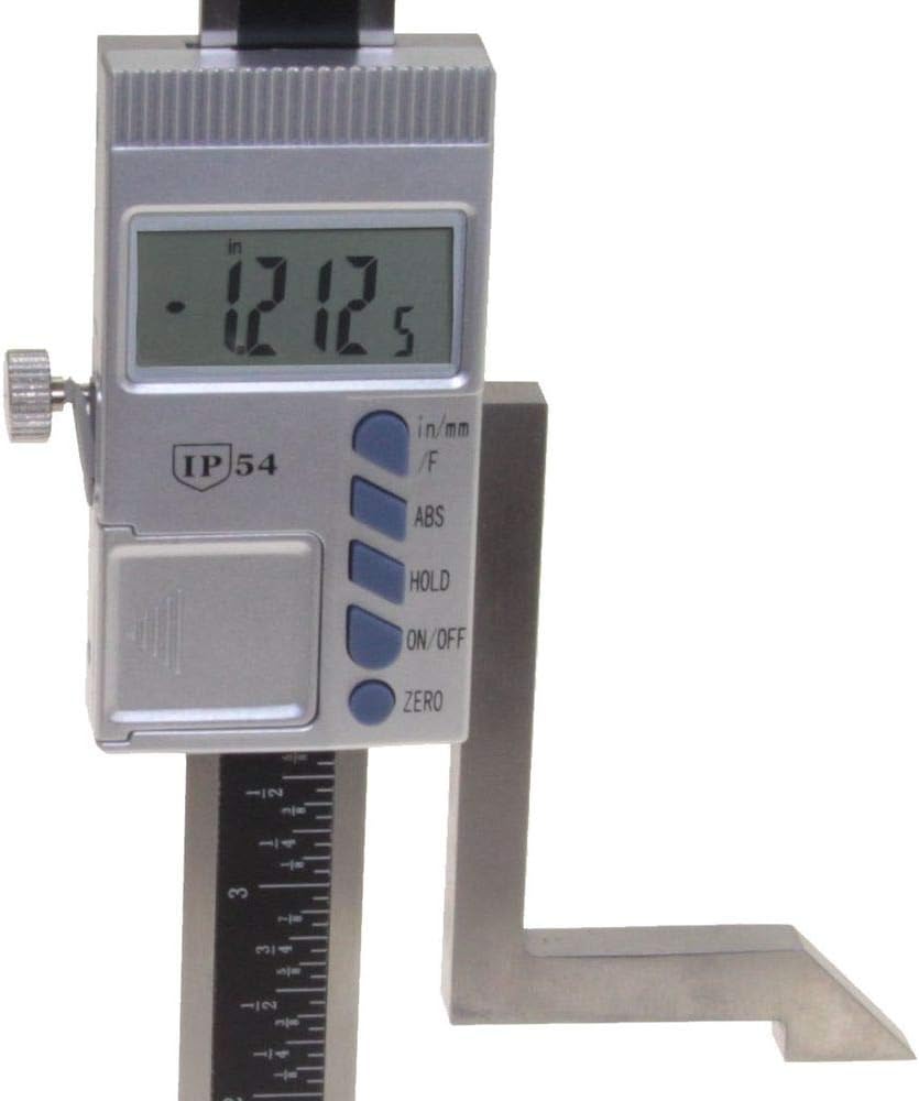 iGaging Digital Electronic Height Gauge with Magnetic Base, 6 Inch