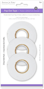 PD506 Dual-Adhesive Foam Tape, 0.25in/0.35in/0.5in