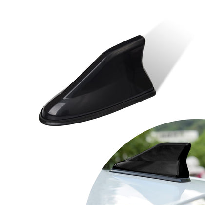 Pack-1 Shark Fin Antenna Cover for Car, Decorative Top Mounted Dummy Roof Aerial, Vehicle Shark Fin Shape Cover