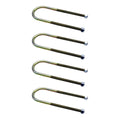 Leaf Spring U Bolt Kit, Fits 2.5 Axle Tubes Set of 4