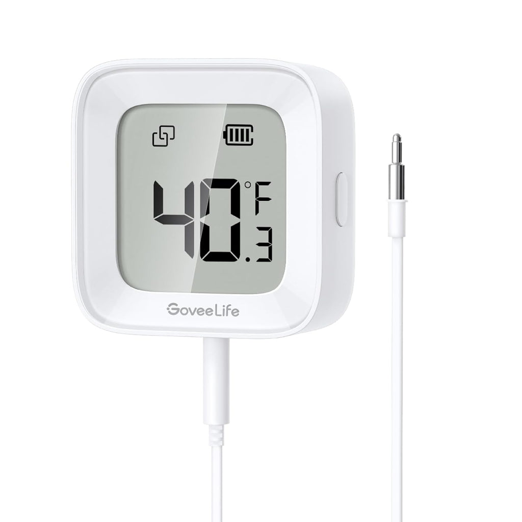 Bluetooth Refrigerator Thermometer with LCD Disaplay, 1-Pack