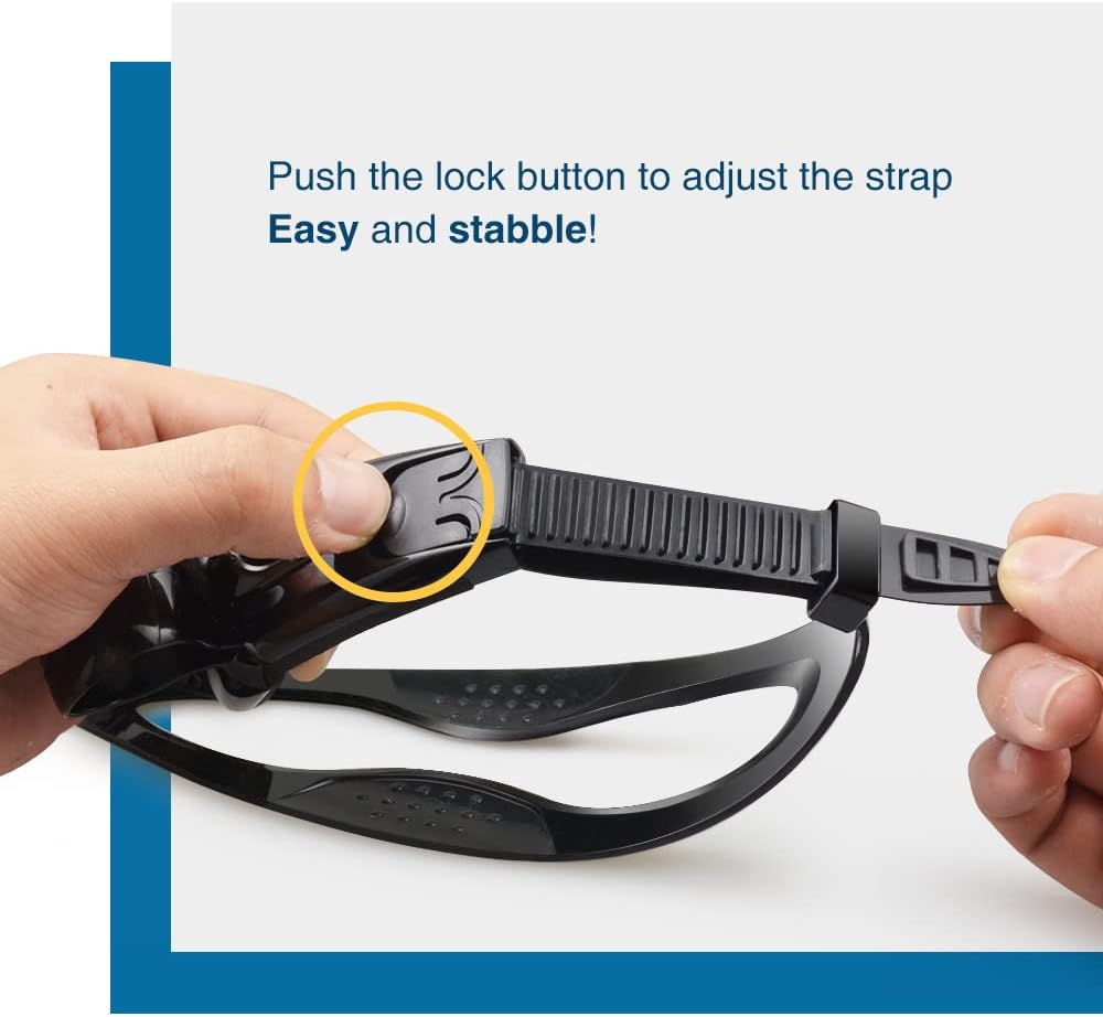 T1 Swim Snorkel for Lap Swimming Adult | Center Mount for Swimming Training, Comfortable Mouthpiece, One-Way Purge