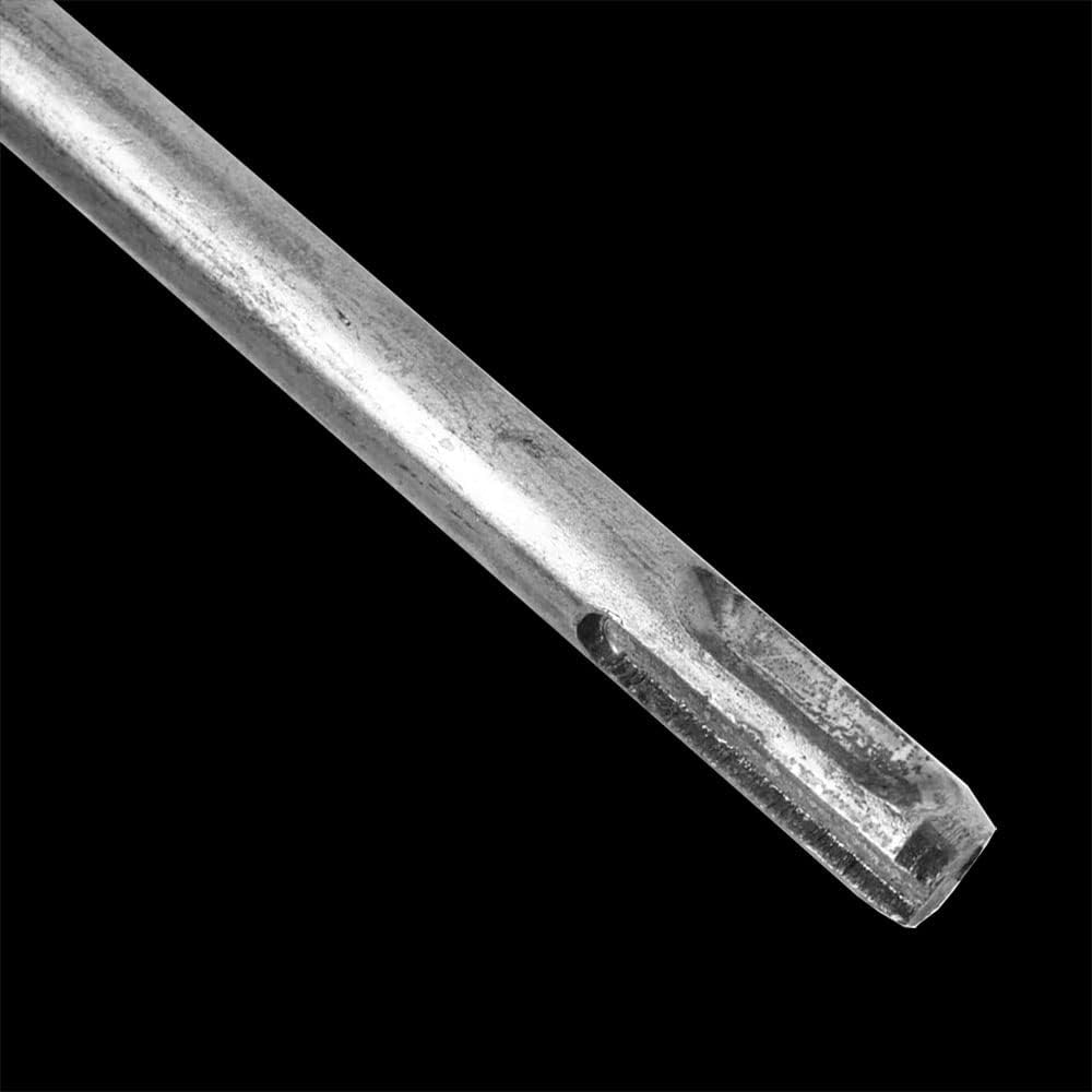 2x Silver SDS Spiral Mixing Paddle Paint and Mud Mixer Mixer Whisk for Drill in 1 to 5 gallon buckets Fits all