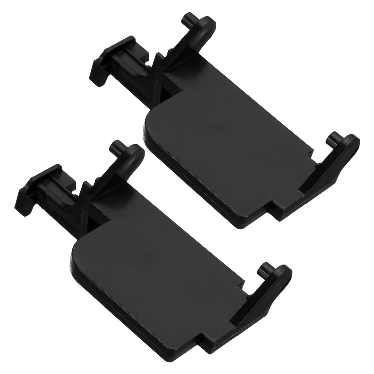 Microwave Door Latch Arm 2pcs Black Plastic Replacement Parts