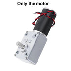 5840-31ZY DC 12V 24V Reduction Gear Motor Large Torque High Power 2-70kg 7RPM-470RPM Worm Reversed 1PCS(Only the Motor,260 RPM,12V)