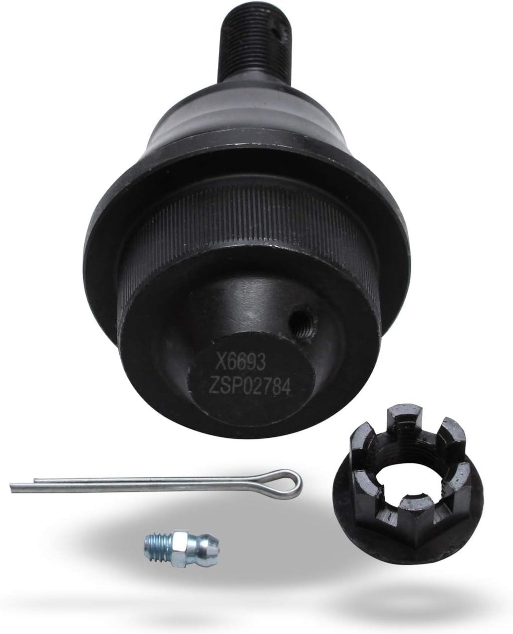 Detroit Axle - 4pc Front Upper Lower Ball Joints for 01-10 Silverado 2500HD