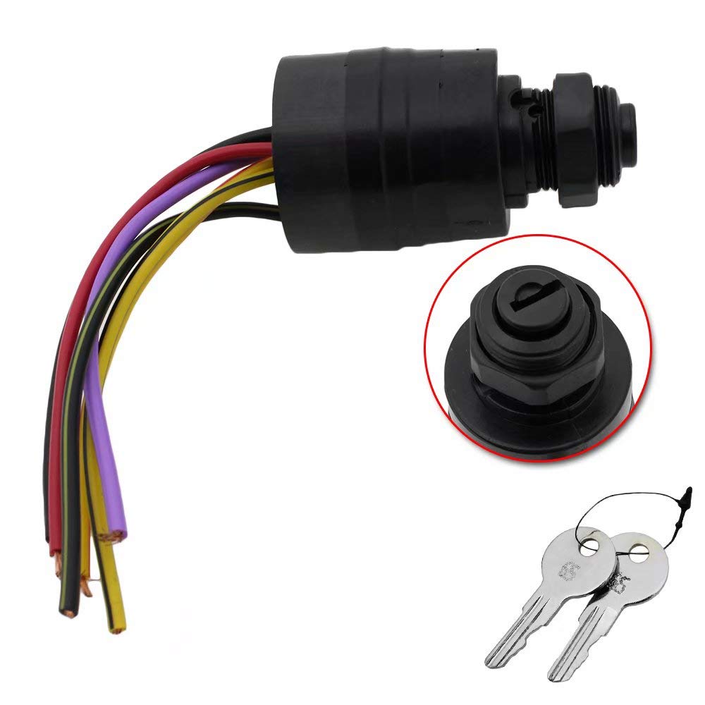 87-88107A8 87-88107A5, Boat Ignition Switch with Key for Mercury Outboard