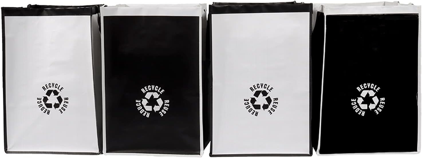 Recycle Waste Bin for Kitchen Home Trash Sorting Bins Bag Base Plate Organizer Waterproof Baskets Container