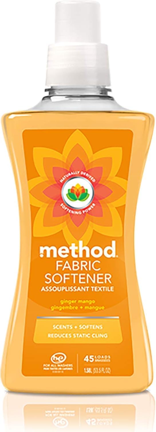 Fabric Softener, Ginger Mango, 53.5 Ounces, 45 Loads