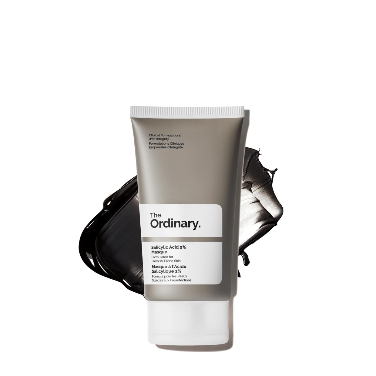 Salicylic Acid 2% Masque, Clarifying Charcoal & Clay Mask for Blemish-Prone Skin, 1.7 Fl Oz
