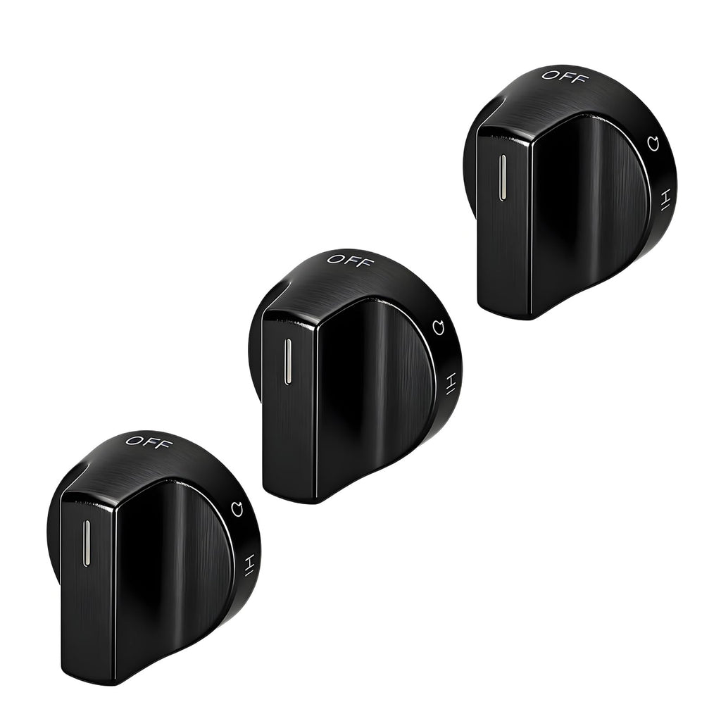 Installation Metal Stove Knob for WFG550S0LB4, 3pcs