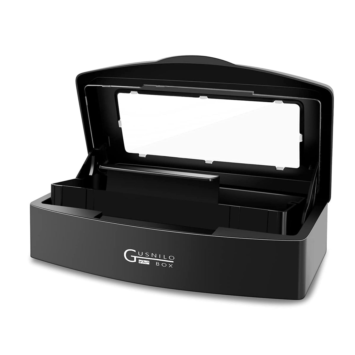 Nail Tool Sterilizer Box Plastic Disinfectant Container Disinfectant Tray for Nail Tools, Tweezers, Hair Salon, Spa