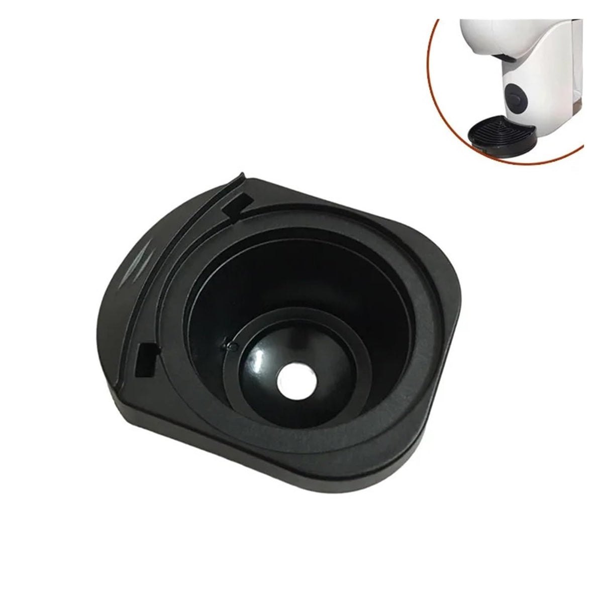 Coffee Machine's Holder/Capsule Drawer,Compatible For NESCAFE,Compatible For Dolce Gusto, Genio-S Dish Cup
