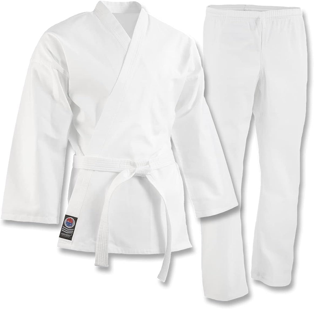 ProForce 6oz Student Karate Gi / Uniform - White - Size 000