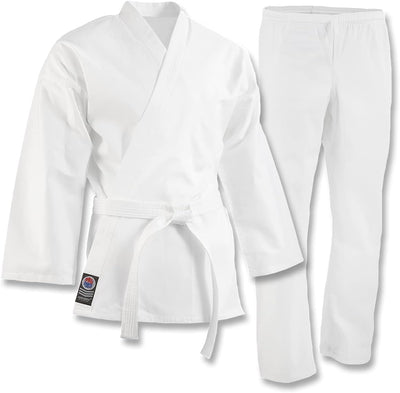 ProForce 6oz Student Karate Gi / Uniform - White - Size 000