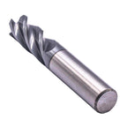 1/2" 4 Flute Solid Carbide End Mill, 0.04" Corner Radius, AlTiN Coated