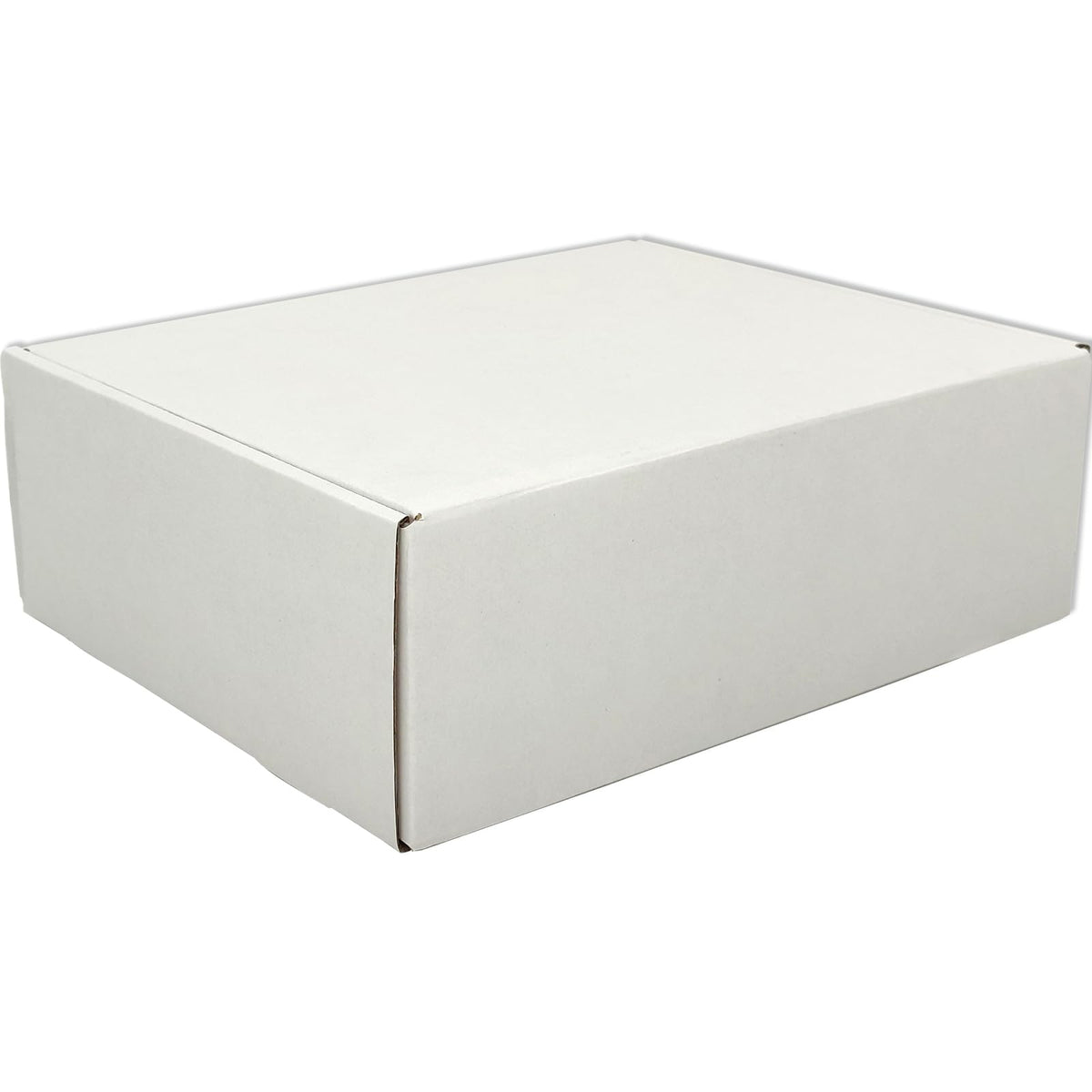 12x9x4 Shipping Boxes White Mailer Corrugated Cardboard Box Set of 20