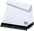 100 pcs 10x13 Inch White Poly Mailers Shipping Envelopes, Strong Adhesive Sealing, Waterproof, and Tear-resistant
