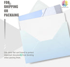 Mat Board Center, 50 Pack 8.5x11 Inch Corrugated Cardboard Sheets