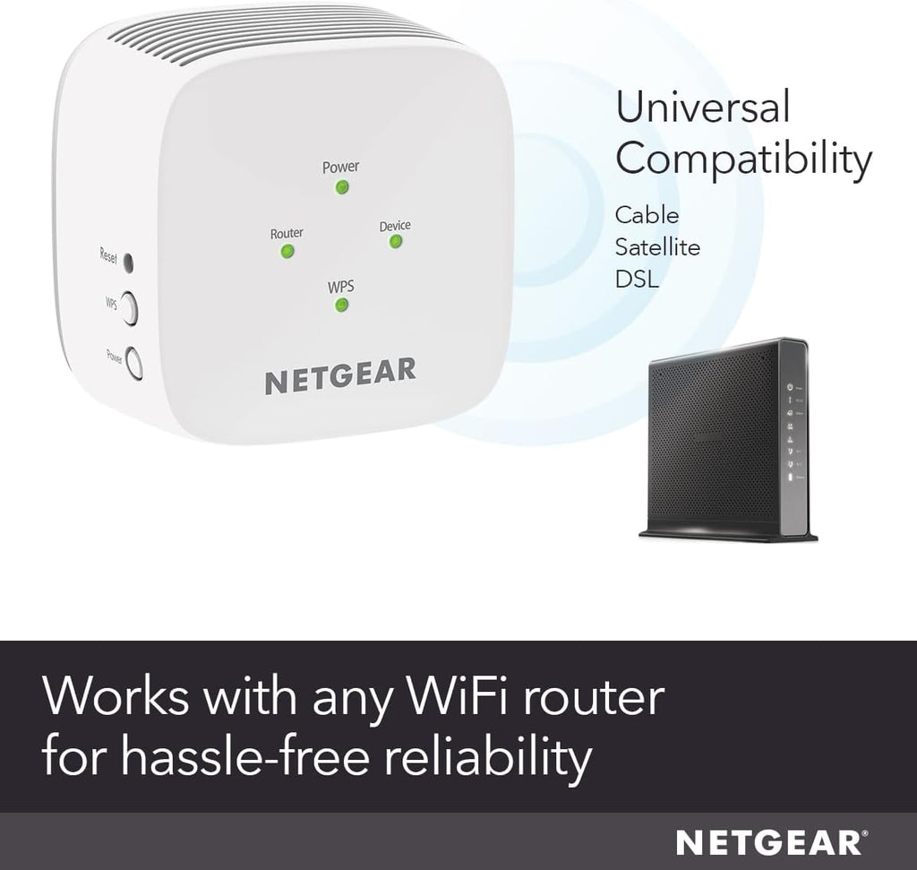 WiFi Mesh Range Extender (EX5000) - Covers up to 1,000 sq.ft. and 15 Devices with AC1200 Dual Band Wireless Signal