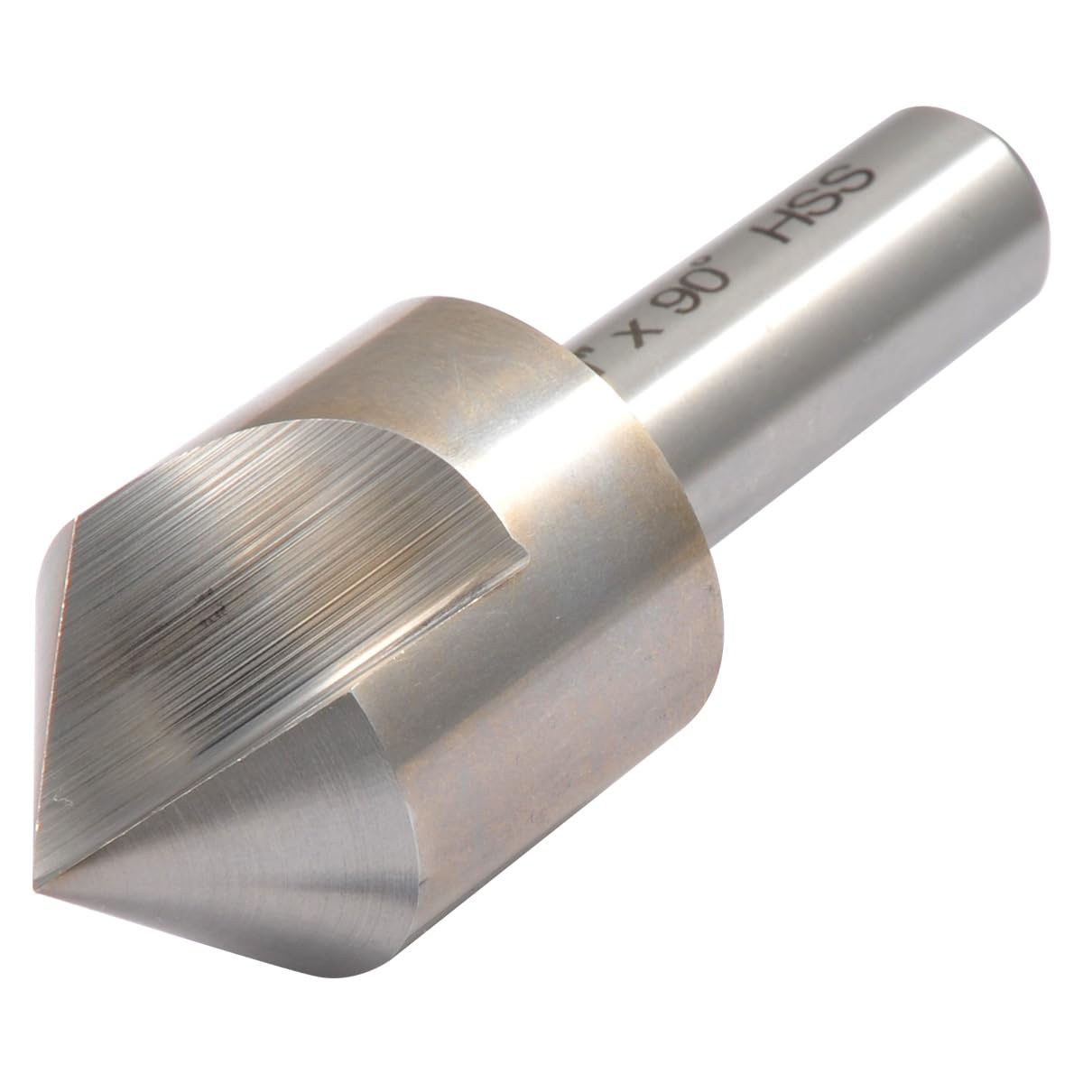 HHIP 2001-0807 1" Single Flute 90 Degree High Speed Steel Countersink