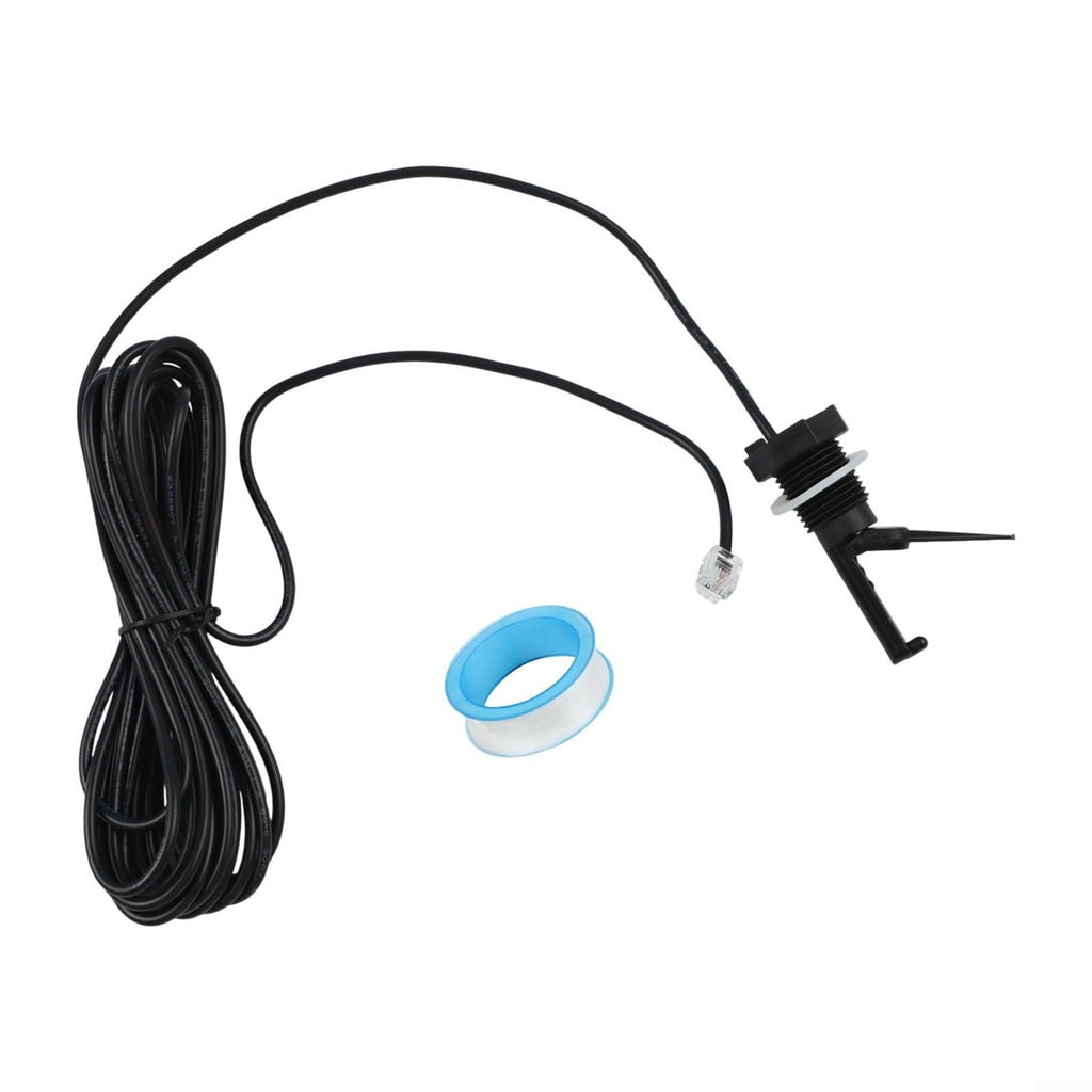 Flow Switch Assembly for 15 ft Cable for Systems Replaces GLX-FLO-HP and Q-12DS-C2, PP Construction for 1/2" Thread for Easy Installation