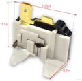 Compressor Start Relay 4.7 Ohm 1-Pin PTC Overload Kit | Compatible with Mini Fridges Compact Refrigerators Beverage